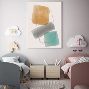 Poster - Abstracție pictată (A4)