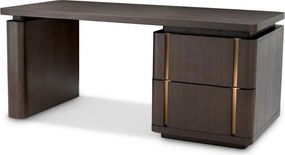 Birou design LUX Modesto, Mocha oak