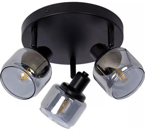 Spot Lucide 77979/13/30 BJORN 3xE14/40W/230V negru