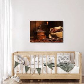 Tablou cu cafea (90x60 cm)