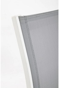 Set mobilier de grădină alb din aluminiu pentru 4 persoane Kallen – Bizzotto