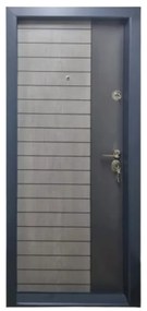 Usa metalica de apartament cu izolatie si vizor Novo Doors First Class NDS03, Deschidere Stanga Dreapta, Dimensiune 200X88 cm, Tabla 12 mm, Kit