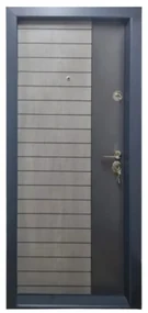 Usa metalica de apartament cu izolatie si vizor Novo Doors First Class NDS03, Deschidere Stanga Dreapta, Dimensiune 200X88 cm, Tabla 12 mm, Kit