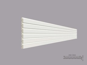 Panou liniar de interior poliuretan RIFLAJ LINEA dimensiuni 240x17.5x2000mm