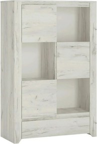 Comoda ANGEL TIP 31, alb, PAL melaminat, 84x40x131 cm