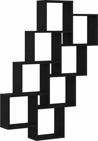 vidaXL Raft de perete Stejar Negru 90 x 15 x 119,5 cm Lemn compozit