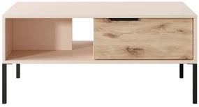 Măsuță de cafea Rastafa 2S (Stejar viking + Bej). 1071377