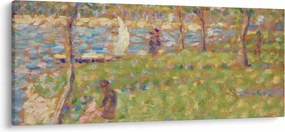 Tablou - Georges Seurat, Study for "La Grande Jatte", reproducere (120x50 cm)