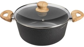 Lamart LT1247 cratiță cu capac Natur, diametru 24cm, 24 cm