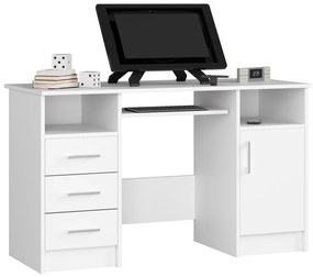 Masă PC Asegura (alb). 1117046