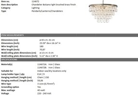 Candelabru design elegant LUX Bolzano, alama 114672 HZ