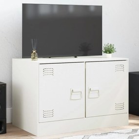 Comoda TV, alb, 67x39x44 cm, otel