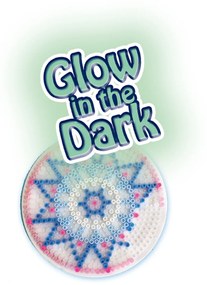Set creativ Beedz - Margele de calcat Capcana de vise Glow in the Dark