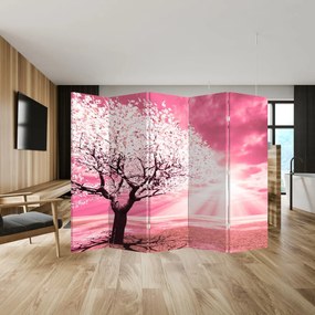 Paravan - Pomul roz (210x170 cm)
