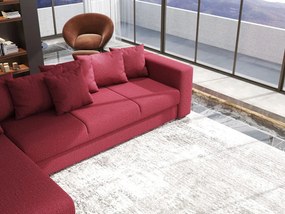 Colțar extensibil dumonde cu ladă de depozitare si sezut confortabil din spuma high-density, Gloria Enjoy Winery 320x183 cm