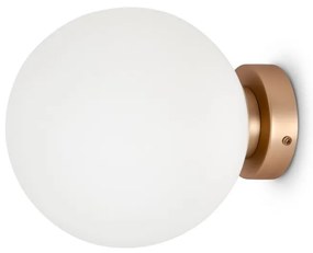 Aplica perete sau tavan design modern Basic form auriu, diametru 20cm