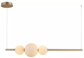 Lustră LED pe cablu dimabilă SANDRA LED/48W/230V aurie Azzardo AZ4427