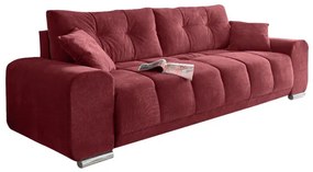 Canapea Extensibila Baku, Visiniu, 260 x 95 x 90 cm