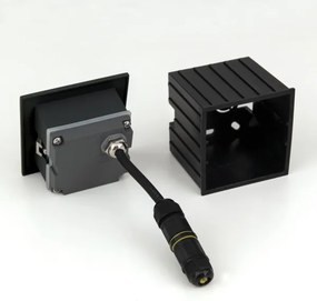 Corp de iluminat LED încorporat Orion AL 11-1217 LORO LED/2W/230V IP65 negru