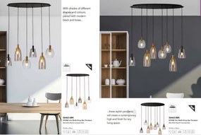 Lustra cu 6 pendule design modern Divine