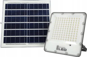 Proiector solar LED reglabil LED/150W/3,2V 5000K 15000 mAh IP65 negru + telecomandă