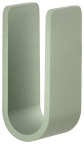 Cârlig verde prăfuit de montat pe perete din metal Ume – Zone