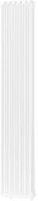 Mexen Kent radiator decorativ 1882 x 380 mm, 1392 W, alb - W216-1882-380-00-20