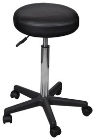 vidaXL Scaun de birou negru