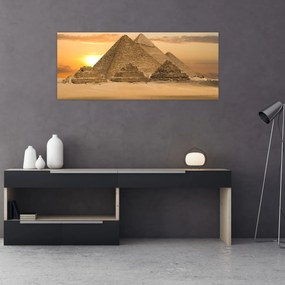 Tablou - Piramidele (120x50 cm)