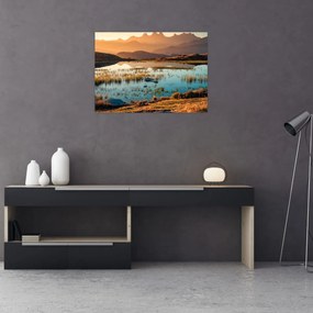 Tablou pe sticlă - Lac Guichard (70x50 cm)