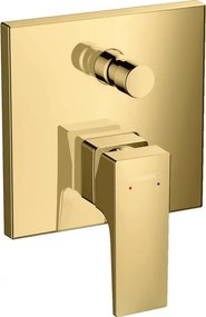 Baterie cada/dus incastrata, Hansgrohe Metropol, gold optic lustruit, 32545990