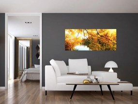 Tablou - Copac de toamnă (120x50 cm)