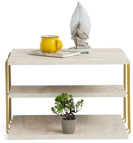 Masă de cafea Lifon Gold Travertine