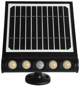 Lampă solară LED de perete cu senzor mișcare LED/8W/3,7V 4000 mAh 4000K IP65