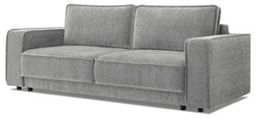 Canapea extensibilă gri deschis Emile - Bobochic Paris