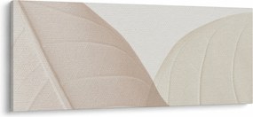 Tablou - Frunze texturate (120x50 cm)