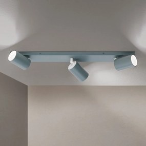Aplica cu 3 spoturi directionabile stil minimalist PENN, verde deschis