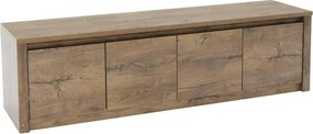 Comoda TV MONTANA K4D, stejar lefkas inchis, PAL melaminat, 170x43x48