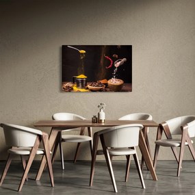 Tablou - Condimente în mișcare (90x60 cm)