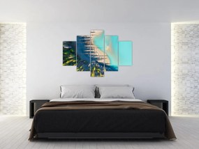 Tablou - Vedere la lac (150x105 cm)