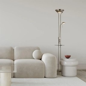 Lampadar, Lampa de podea LED cu punct de incarcare telefon Wireless