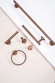 Cuier de baie Ring 6610 Modern cupru periat