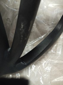 OFERTA Scaun din plastic negru KATO II. calitate