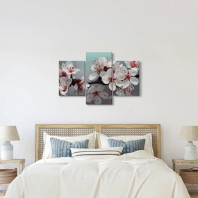Tablou cu floare - roșie (90x60 cm)