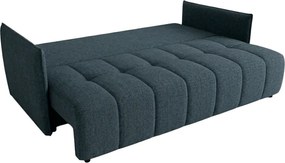 Canapea extensibila 3 locuri VELORA 215x103 cm, albastru inchis