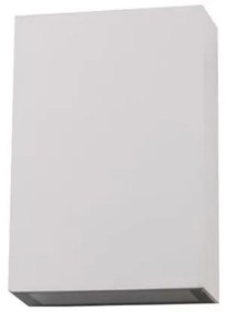 Aplica LED de perete pentru iluminat exterior, IP54 Vendi alb