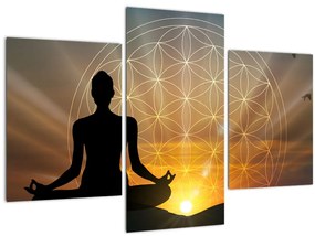 Tablou cu meditație (90x60 cm)