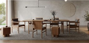 Masă lemn masiv Steekla – 220/, 280 × 100 × 75 cm - 280×100×75
