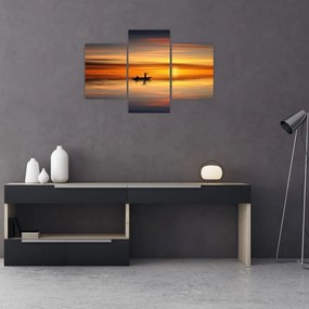 Tablou - cu barca (90x60 cm)