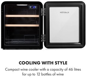Vinetage 12, frigider pentru băuturi, frigider, 46 litri, 4-22°C, retro-design